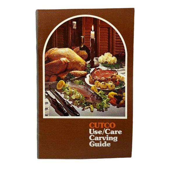 Cutco Kitchen Cutco Knife Carving Guide Use And Care Instructions